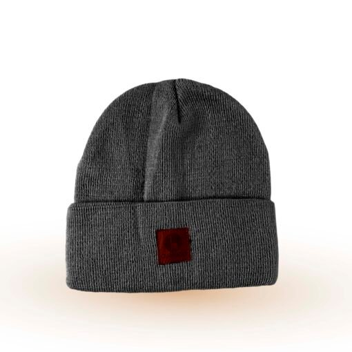 GORRO BEANIE | GRIS OSCURO